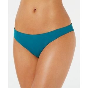 Bar III Women's Deep Teal Cheeky Hipster Bikini Swimwear Bottoms Shorts‎ Medium